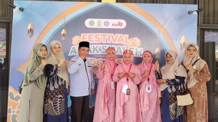 Siswa Ar Rahman Bahtangan Mekarsari Raya Ikuti Festival Anak Sholeh Tingkat Nasional di Bekasi