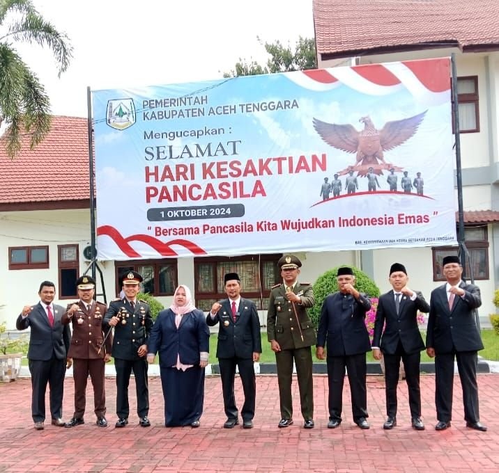 Pemkab Aceh Tenggara Gelar Upacara Peringatan Hari Kesaktian Pancasila 2024