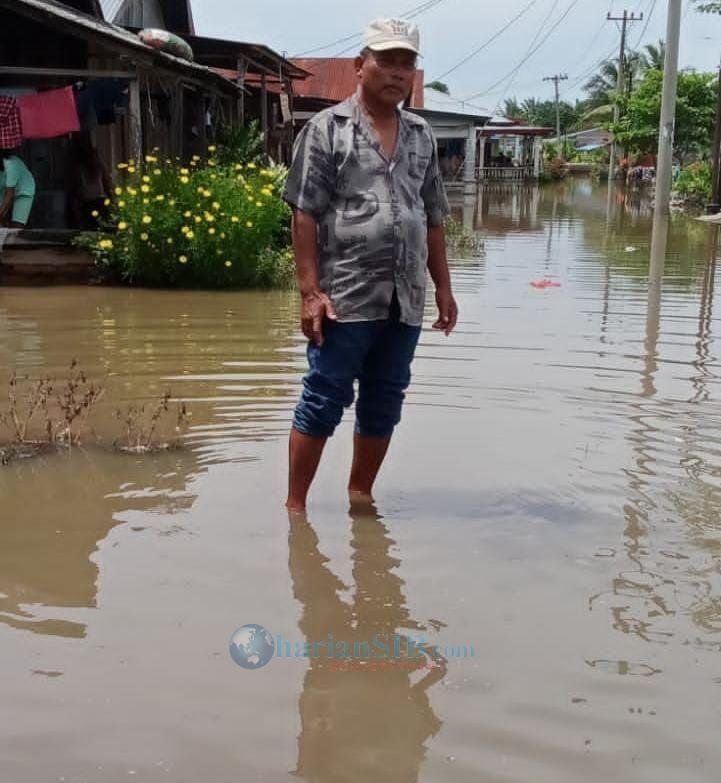 Ratusan Rumah Warga di Bandarkhalifah Sergai Terendam Banjir