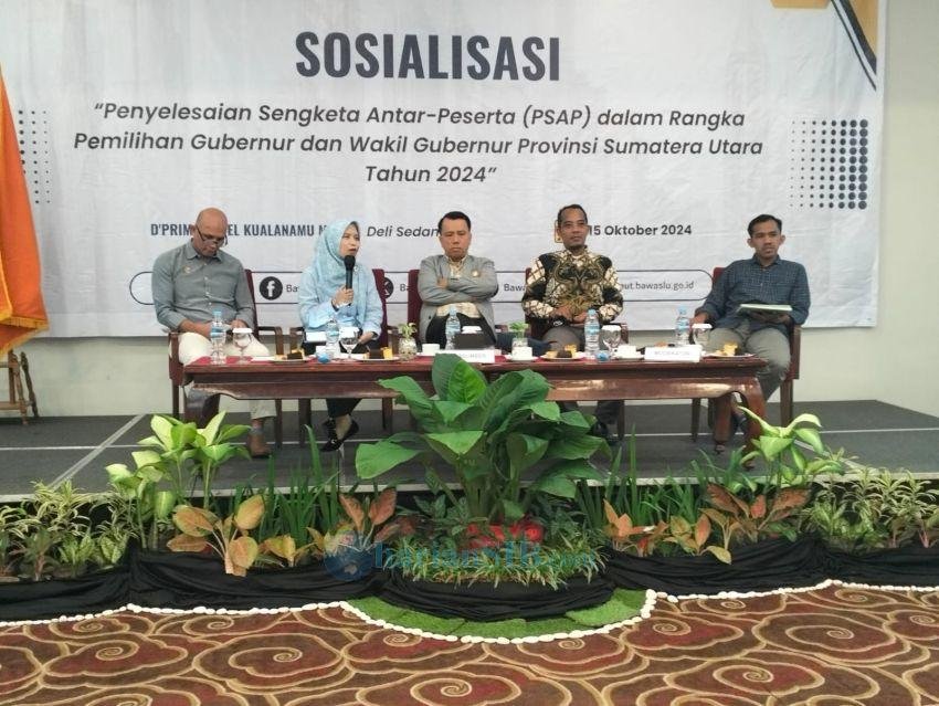 Bawaslu Sumut Sosialisasikan PSAP Pemilihan Gubernur