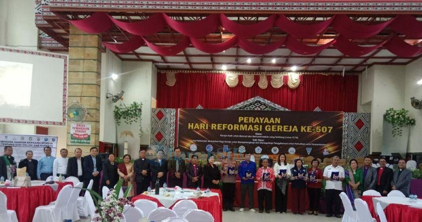 Hari Reformasi Gereja ke-507 Tahun di Kota Pematangsiantar, Pencegahan Judi dan Narkoba Prioritas Pelayanan