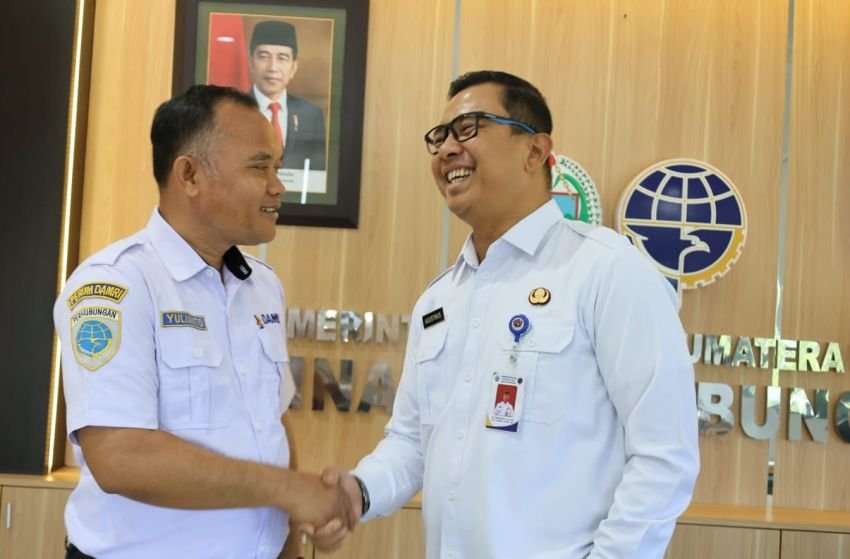 GM Perum Damri Audiensi ke Dishub Sumut, Minta Damri Evaluasi Layanan Transportasi