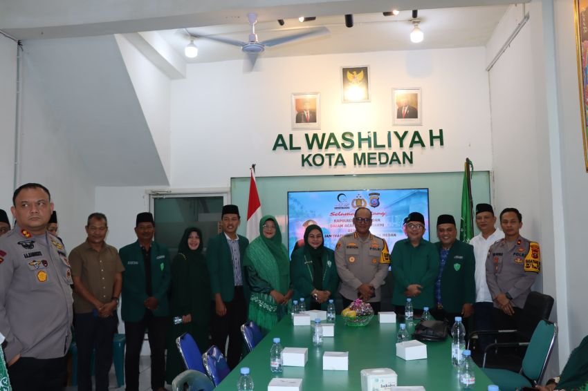 Kapolrestabes Medan Kunjungi Kantor Al Washliyah dan MUI