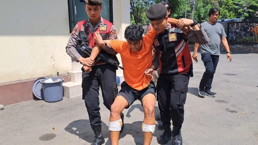 Polisi Ringkus 4 Begal, Dua Pelaku Ditembak