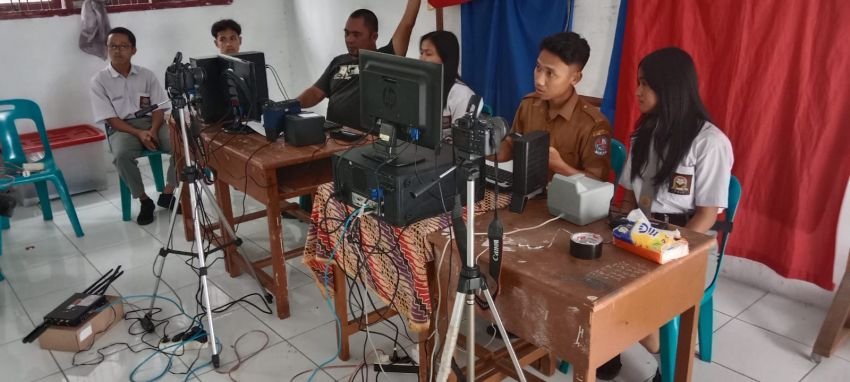 Program "Go to School": 172 Pelajar SMAN 1 Sibolangit Ikuti Perekaman KTP Elektronik