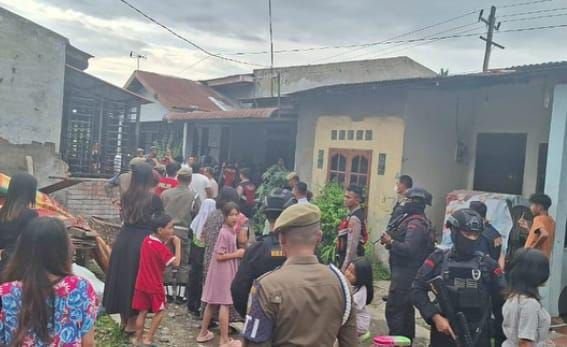 Detasemen Gegana Polda Sumut Ikut Gerebek Kampung Narkoba, Tiga Bandar Diringkus