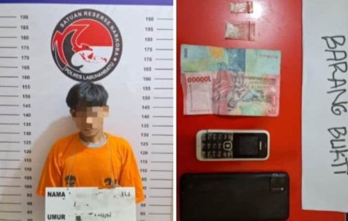 Polisi Tangkap Pengedar Sabu di Meranti Labuhanbatu