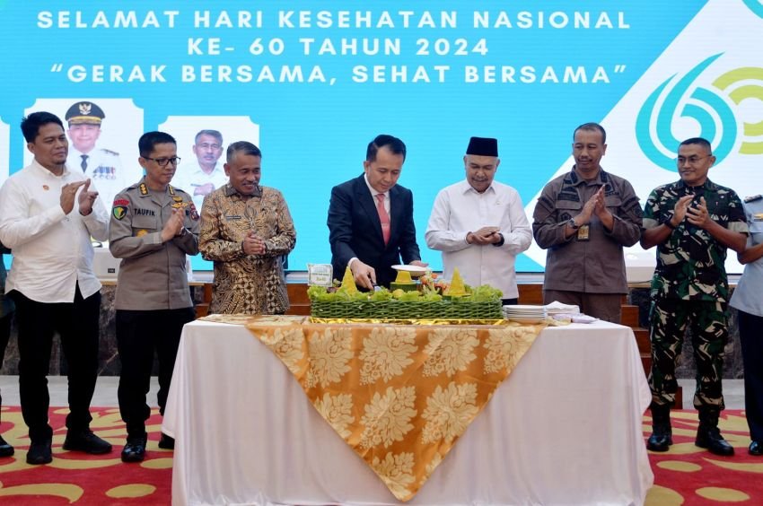 Peringatan HKN ke-60, Pj Gubernur Sumut Harapkan Tingkatkan Kesehatan Masyarakat Makin Baik