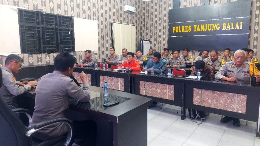 Polres Tanjungbalai Gelar Rakor Bersama Dinas Pertanian, Peternakan dan Perikanan