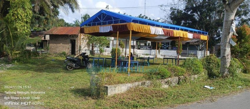 Jelang Pecoblosan, Sebanyak 5 TPS Telah Siap di Desa Pematang Kuala