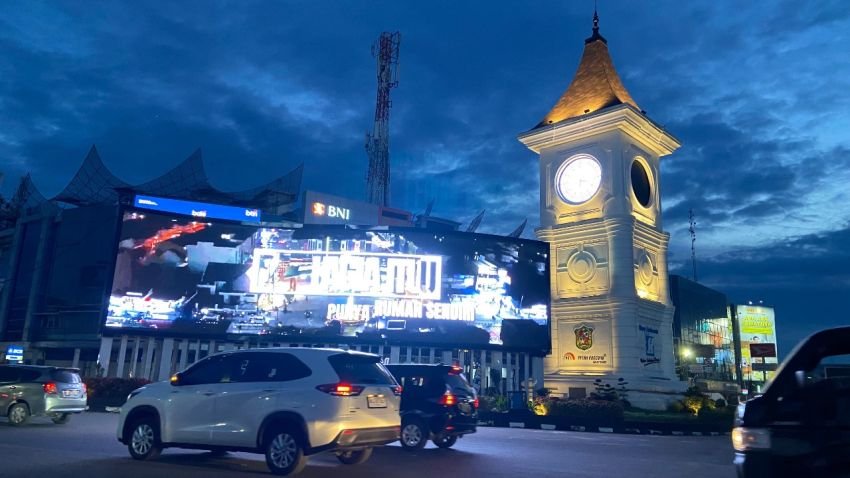 Tugu Taman Kota, Salah Satunya Tugu SIB Jadikan Wajah Medan Lebih Estetik