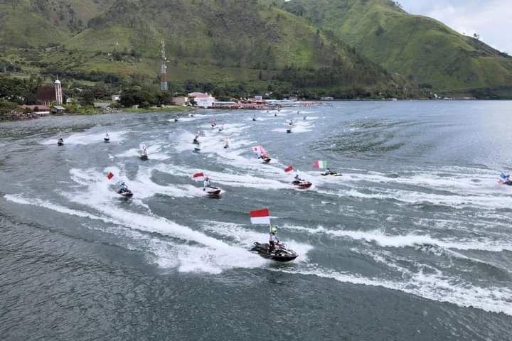 30 Negara Ikuti Aquabike World Championship 2024 di Tongging Karo