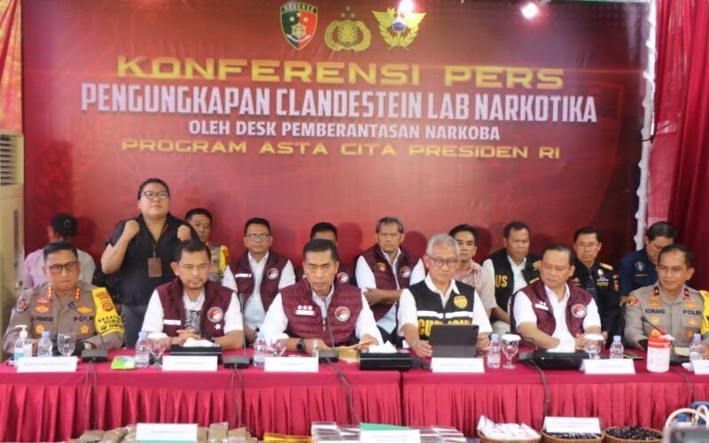 Bareskrim Polri Ungkap Laboratorium Narkoba Hashish di Bali