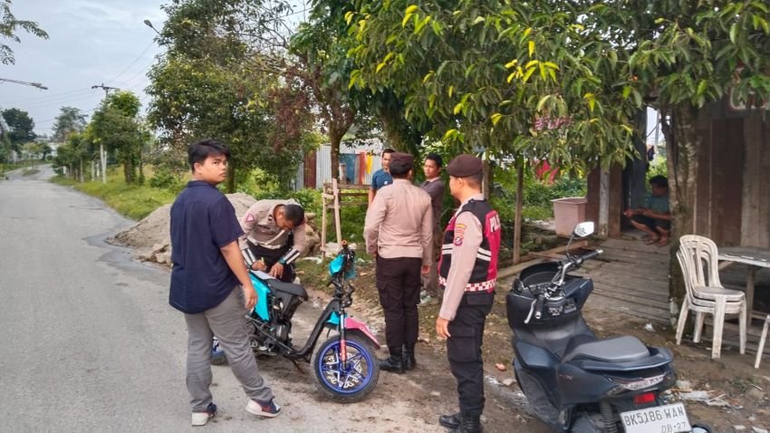 Tidak Ada Surat, Polisi Amankan Sepeda Motor Knalpot Brong di Terminal Tanjung Pinggir