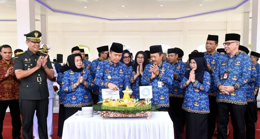 Peringatan HUT Ke-53 Korpri, Pj Gubernur Sumut Harap Korpri Semakin Aktif