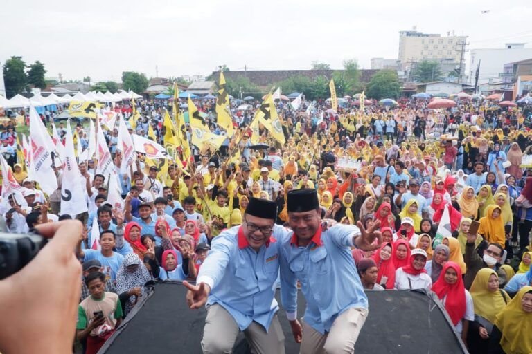 Kampanye Akbar di Percut Seituan, Asri Ludin Tambunan Janji Kebijakan Berpihak ke Rakyat