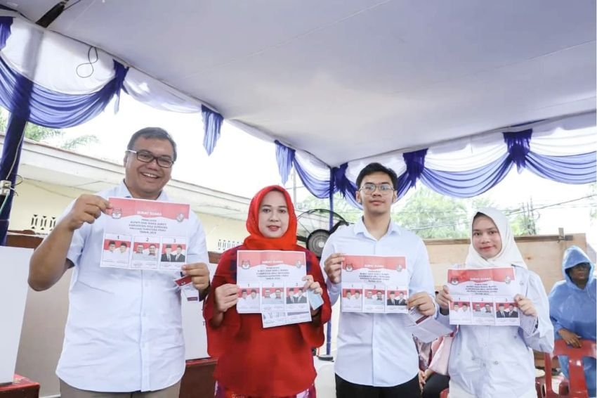 Pilkada Deliserdang, dr Asri Ludin- Lom Lom Suwondo Unggul Sementara 52 Persen