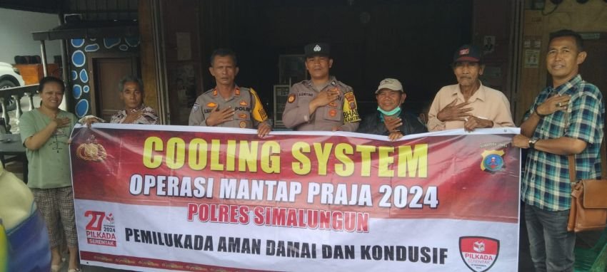 Polres Simalungun Cooling System Ciptakan Situasi Aman Jelang Pilkada