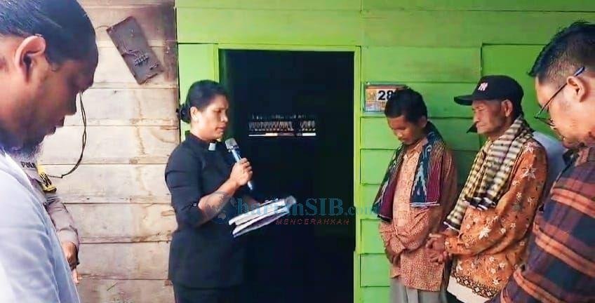 PC PPM LVRI Kabupaten Karo Bedah Rumah Jendaras Tarigan