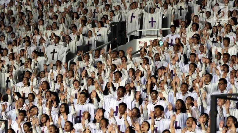 Jelang Natal Nasional 2024 di GBK, Kemacetan Sudah Mulai Terjadi