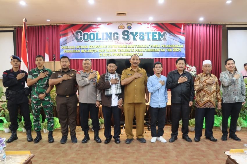 Jaga Kamtibmas Pasca Pilkada 2024, Polres Pematangsiantar Laksanakan Cooling System