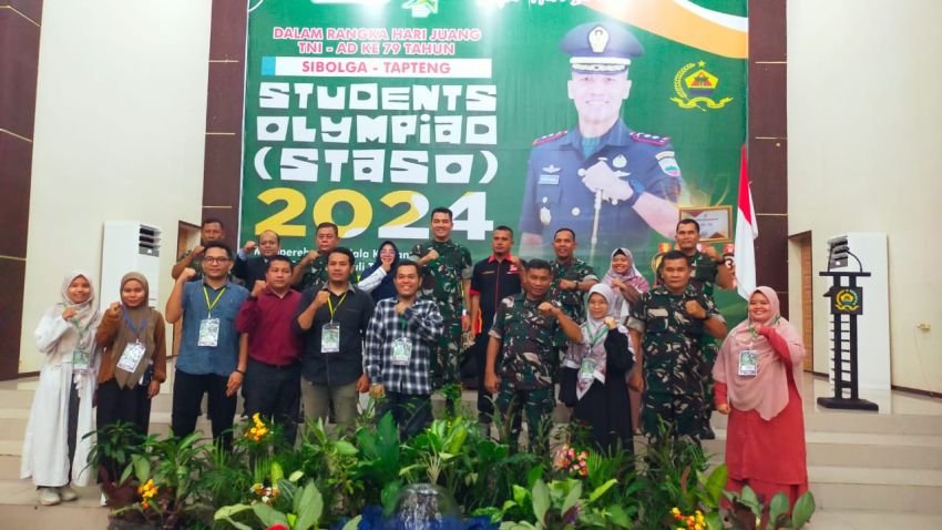 Students Olimpiade Kodim 0211/TT Sukses Digelar, Dukung Program Asta Cita Presiden RI