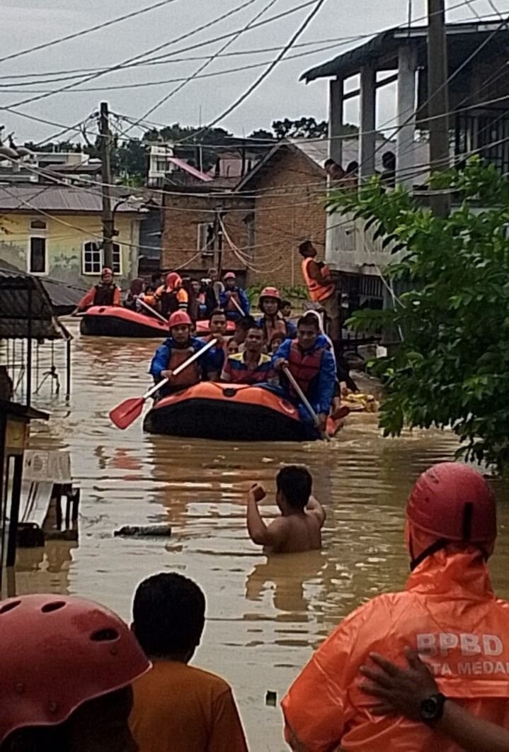 Banjir 27 November 2024 Rendam 7000-an Rumah di Medan