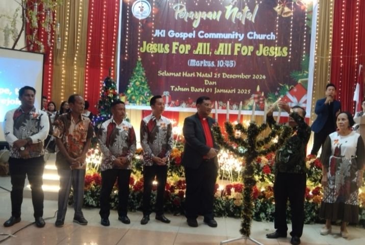 Natal Perdana JKI GCC Rantauprapat Penuh Sukacita