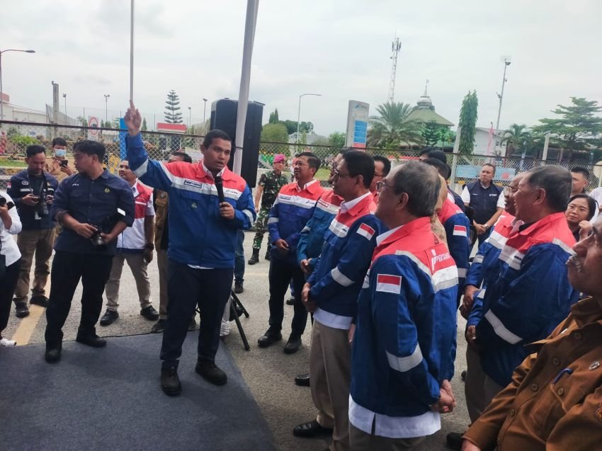 Wamen ESDM Tinjau Terminal BBM dan LPG di Medan, Pastikan Pasokan Energi Jelang Natal dan Tahun Baru 2025 Aman