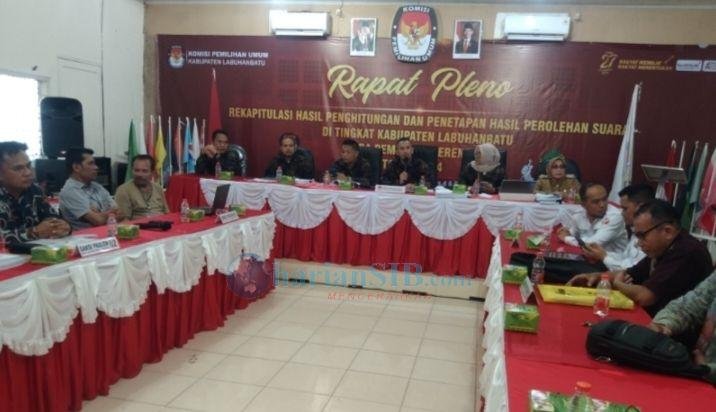 KPU Labuhanbatu Tetapkan Suara Pilkada Serentak 2024, MARI dan Bobby-Surya Suara Terbanyak