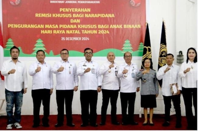 4.248 Warga Binaan di Sumut Terima Remisi Natal 2024