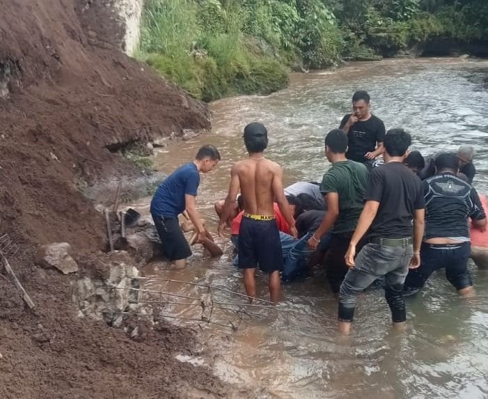 Penambang Pasir di Padangsidimpuan Tewas Ditimpa Runtuhan Dek Beton