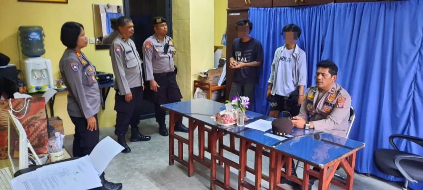 Dua Jukir Liar Jalani Pembinaan Sat Binmas Polres Pematangsiantar