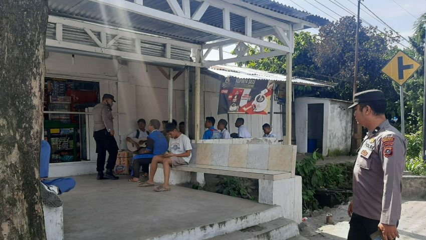 Antisipasi Tawuran, Polsek Siantar Timur Lakukan Pengamanan Terhadap Pelajar Sepulang Sekolah