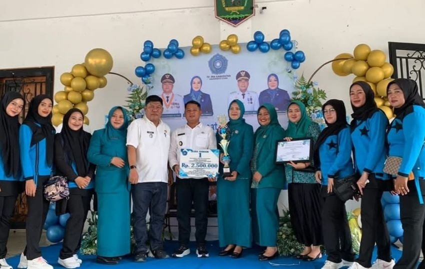 Desa Perkebunan Membangmuda Juara I Lomba LBS Tingkat Labura 2024