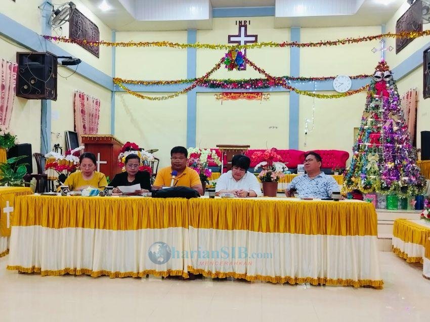 Panitia Natal BUK Tanjungbalai Gelar Rapat Terakhir di Gereja GPI