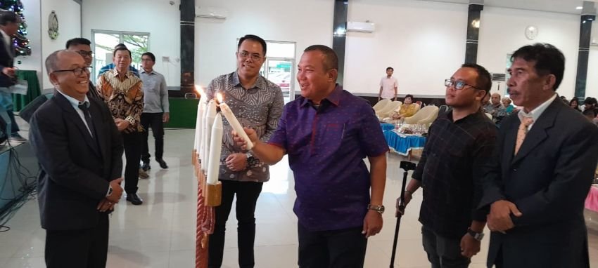 Keluarga Besar Pers dan Alumni Sibolga -Tapteng Rayakan Natal 2024 dengan Khidmat