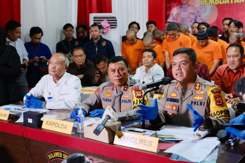 Triliunan Rupiah Uang Palsu Disita, 17 Tersangka Ditangkap Polisi di UIN Alauddin