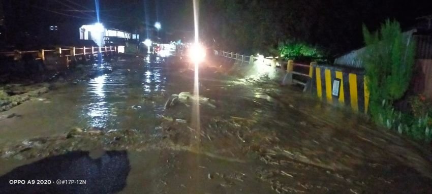 Banjir Bandang Terjang Dua Kecamatan di Taput