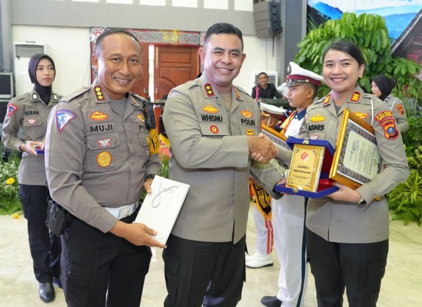 Sat Lantas Polres Tebingtinggi Raih Juara 2 Lomba KTL Level Nasional