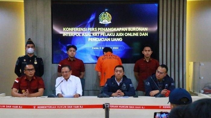 Warga China Buronan Interpol Ditangkap di Indonesia, Geng Judi Online Beromzet Rp 284 Triliun