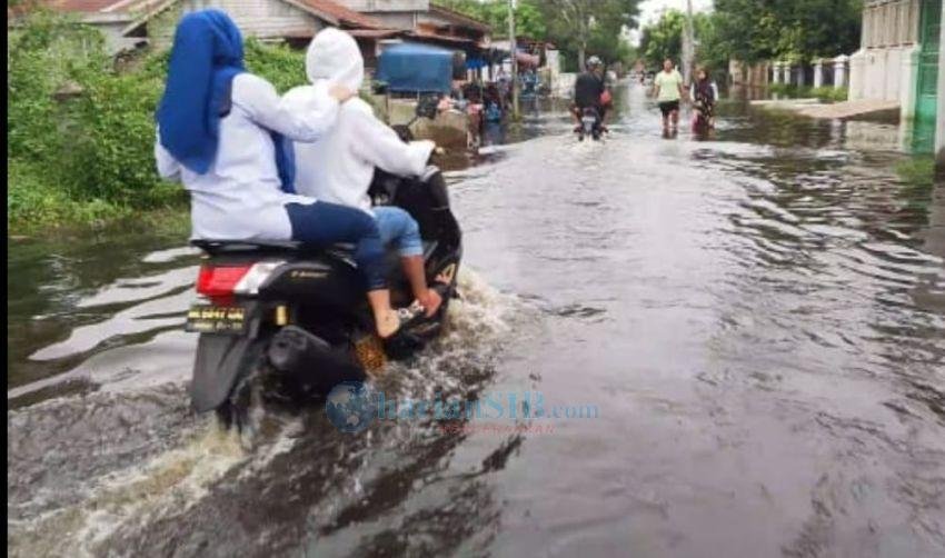 6 Ribu KK Terdampak Banjir Akibat Curah Hujan Tinggi di Tanjungbalai