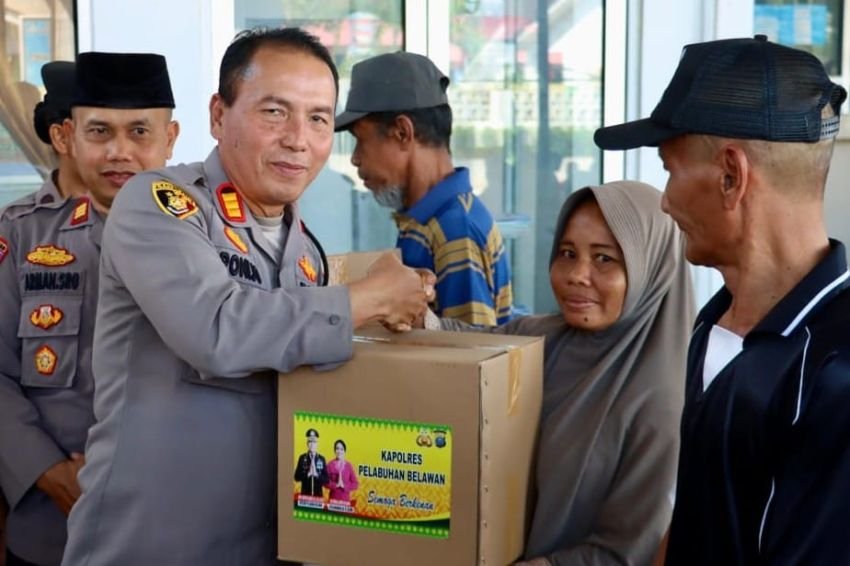 Jumat Curhat, Polres Belawan Imbau Para Remaja Tidak Terlibat Tawuran