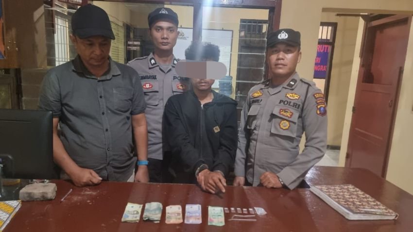 Simpan Sabu di Celana Pendek, Seorang Pria Ditangkap Polisi di Raya