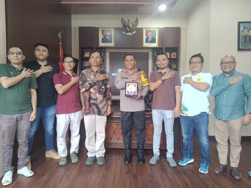 Terima Audiensi Manager PLN UP3 Pematangsiantar, Kapolres: Jangan Ada Kendala Kelistrikan Selama Ops Lilin Toba