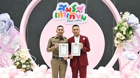 Pernikahan Sesama Jenis Dilegalkan, Ratusan Pasangan Menikah di Thailand