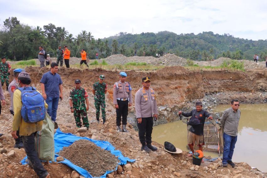 Polda Sumut Lakukan Penindakan "PETI" Kurangi Dampak Kerusakan Lingkungan