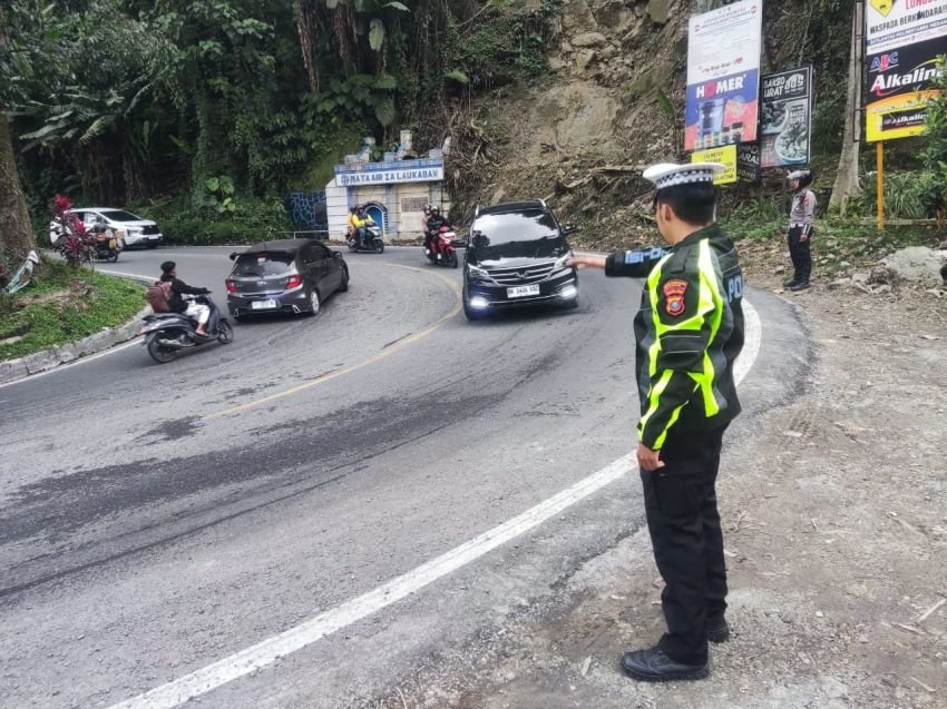 Arus Balik Libur Imlek di Pancurbatu-Sibolangit Lancar