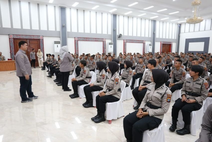 Dukung Polri Presisi, Polda Sumut Bekali Psikologi Pra Tugas Bintara Remaja