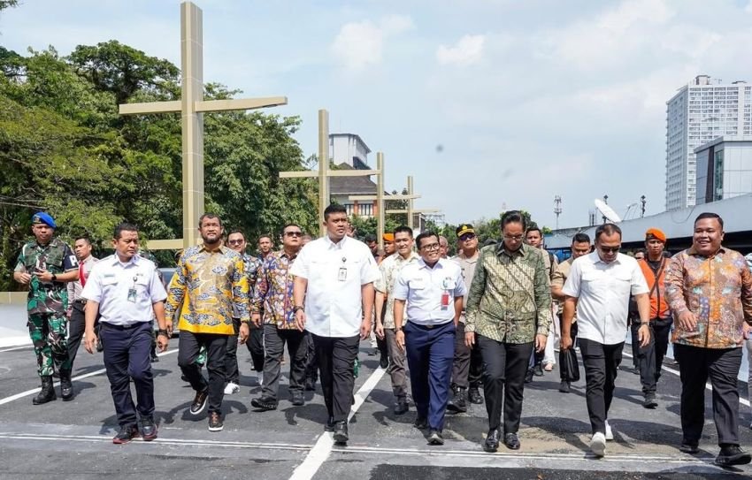 Overpass Rusak Pada Malam Tahun Baru, Bobby Nasution Minta Warga Jaga Fasum